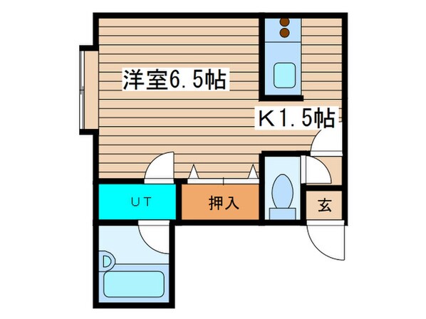 ジ－クフリ－ト元町の物件間取画像